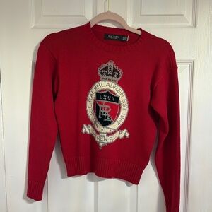 Women's Red Sweater